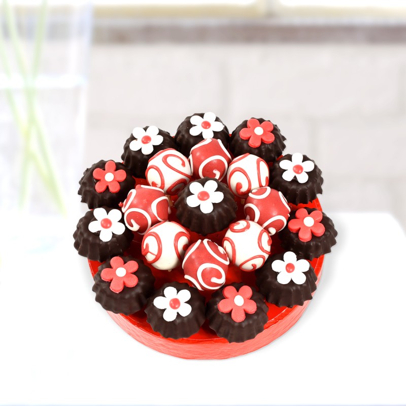 Çiçekli Kurabiye Pastası